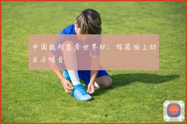 中国裁判首秀世界杯：绿茵场上的东方哨音