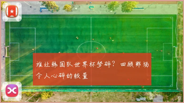 谁让韩国队世界杯梦碎？回顾那场令人心碎的较量